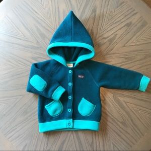 Patagonia Baby Swirly Top Fleece Jacket